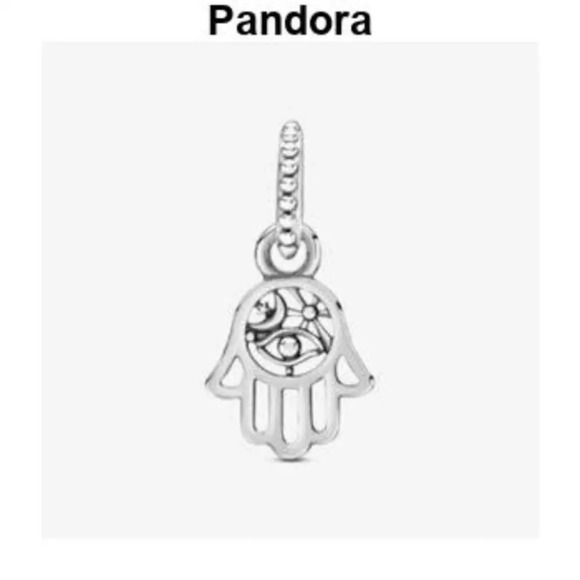 Pandora Protective Hamsa Hand Dangle Charm
